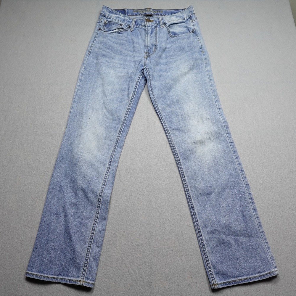 American Eagle Outfitters Pants Mens 30x32 Blue Chino Core Flex Straight Leg